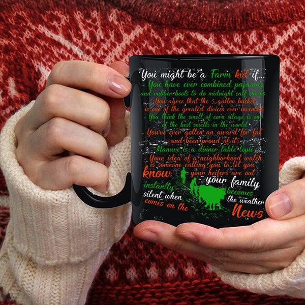 You Might Be A Farm Kid Coffee Mug, Best Farmer Ever Coffee Cup