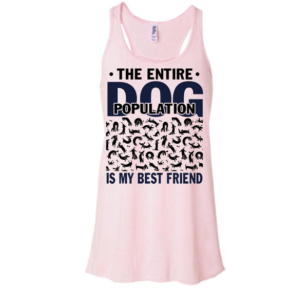 The entire Dog Population T Shirt, Coolest Dog Lover Tank Top