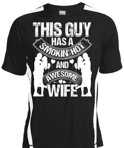 A black t-shirt with the shopify logo