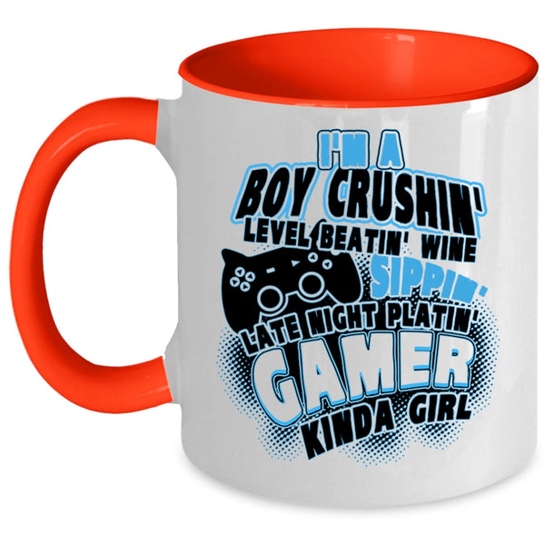 Camper Kinda Girl Coffee Mug, I'm A Boy Crushing Accent Mug