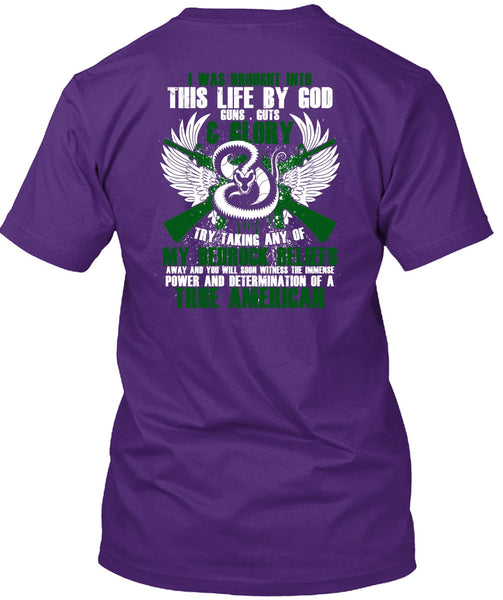 God Guns T Shirt, True American T Shirt