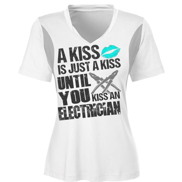Kiss An Electrician T Shirt, A Kiss T Shirt, Awesome T-Shirts
