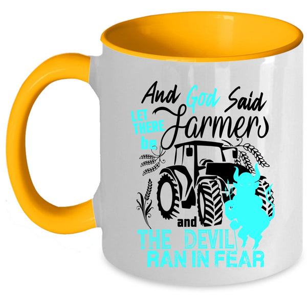 Cool Gift For Farmer Coffee Mug, Funny Farmer Accent Mug