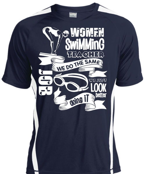 Women Swimming Teacher T Shirt, Being A Swimmer T Shirt, Cool Shirt