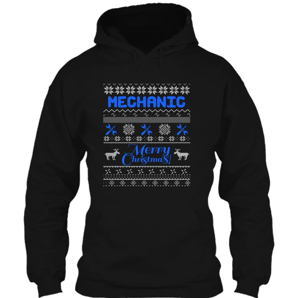 Mechanic Merry Christmas T Shirt, Coolest Mechanic T Shirt