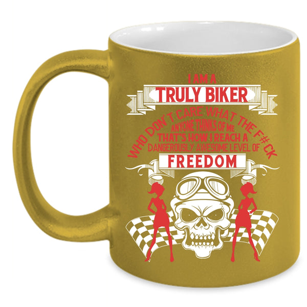 I Am A Truky Biker Coffee Mug, Cool Gift For Truky Biker Coffee Cup