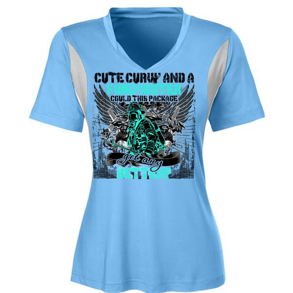 Cute Curvy And A Firefighter T Shirt, I Love Firefighter T Shirt, Awesome T-Shirts