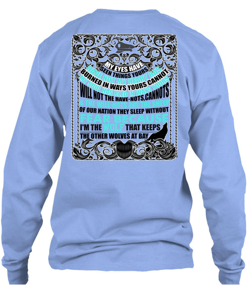 I'm The Wolf T Shirt, I Love Police T Shirt