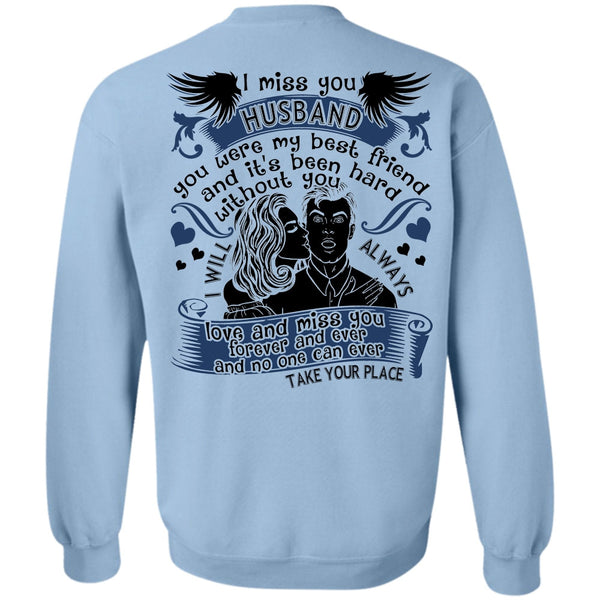 I Love Husband T Shirt, I Miss You Husband Sweatshirt