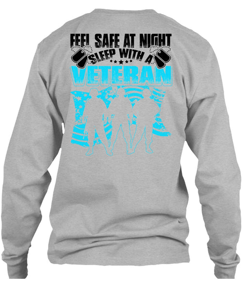 Sleep With A Veteran T Shirt, I Love Veteran T Shirt