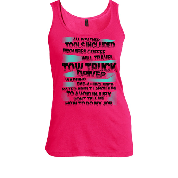 Tow Truck Driver T Shirt, I'm A Trucker Tank Top