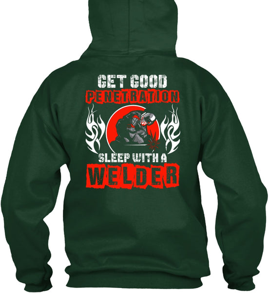 Sleep With A Welder T Shirt, Being A Welder T Shirt