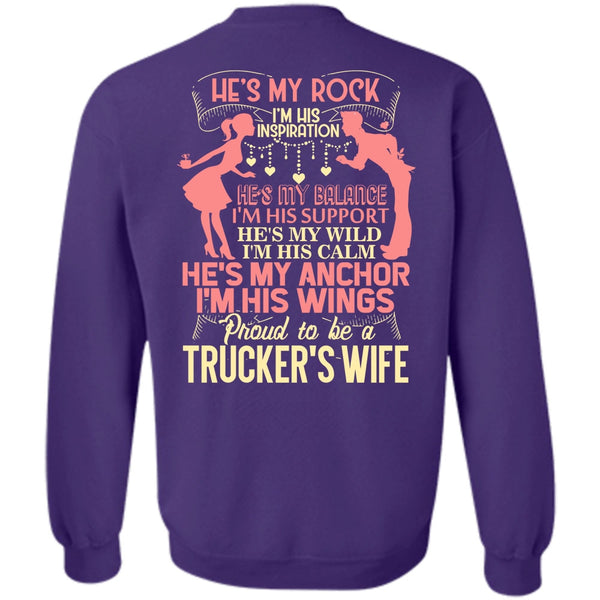 I'm His Wings T Shirt, I Love Trucking Sweatshirt
