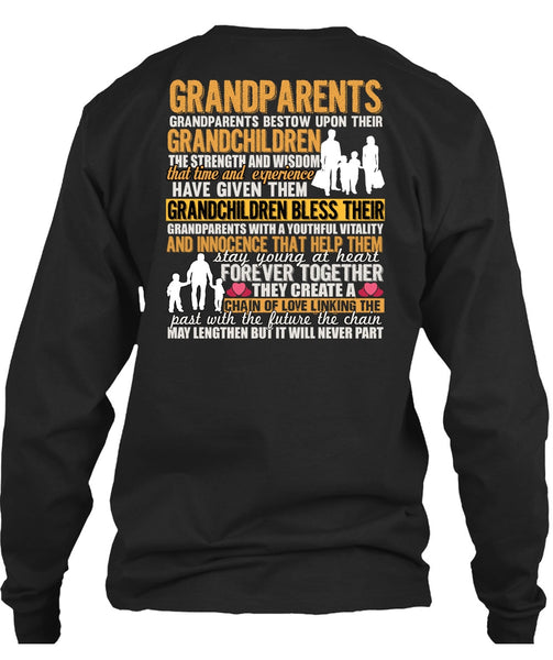 Grandparents Bestow Upon Their Grandchildren T Shirt, I Love Grandkid T Shirt