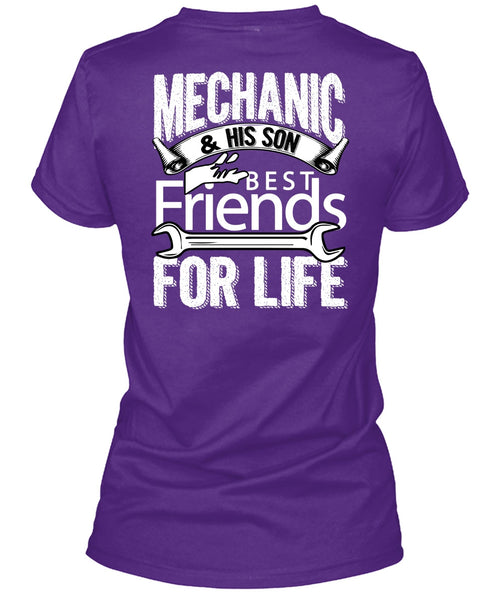 Mechanic And His Son Best Friends For Life T Shirt, Being A Mechanic T Shirt