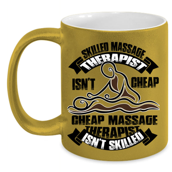 Cheap Massage Therapist Coffee Mug, Skilled Massage Therapist Accent Mug