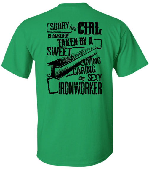 Loving Caring Ironworker T Shirt, I Love Ironworker T Shirt