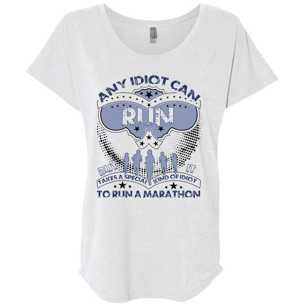 Any Idiot Can Run T Shirt, I Love Running T Shirt, Awesome T-Shirts