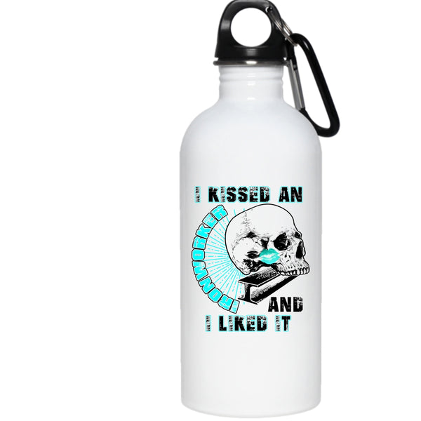 A black t-shirt with the shopify logo