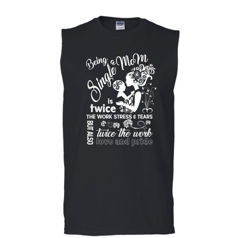 A black t-shirt with the shopify logo