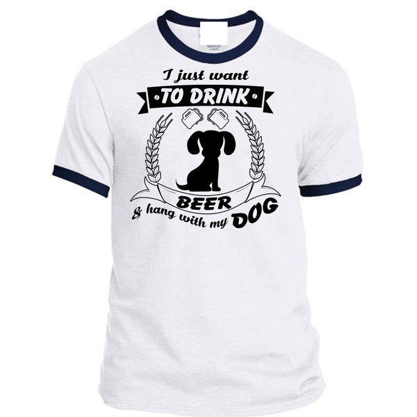 A black t-shirt with the shopify logo