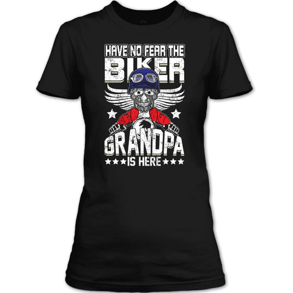Have No Fear The Biker T Shirt, Coolest Biker Grandpa T Shirt