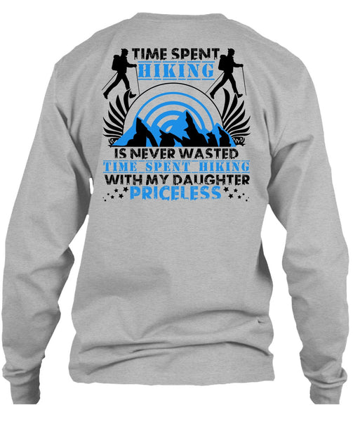 Time Spent Hiking T Shirt, I Love Hiking T Shirt