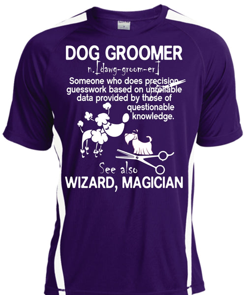 Dog Groomer T Shirt, See Also Wizard Magician T Shirt, Cool Shirt