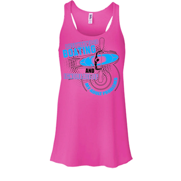 I Just Want To Go Boating T Shirt, I Love Boating Tank Top