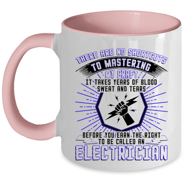 Awesome Electrician Coffee Mug, To Be Called An Electrician Accent Mug