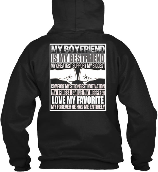 My Boyfriend Is My Best Friend T Shirt, Love My Favorite T Shirt