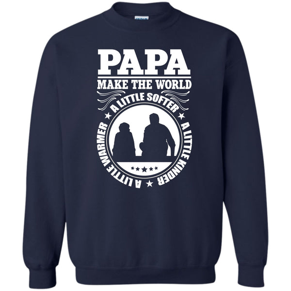 Coolest Papa T Shirt, Awesome Papa Sweatshirt