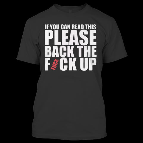 A black t-shirt with the shopify logo