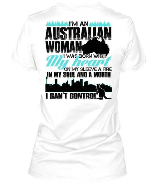 I'm An Australian Woman T Shirt, I Love Australian T Shirt