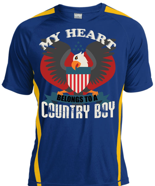 My Heart Belongs To A Country Boy T Shirt, Being A Veteran T Shirt, Cool Shirt