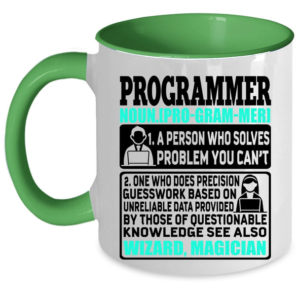 Funny Gift For Programmer Coffee Mug, Programmer Accent Mug