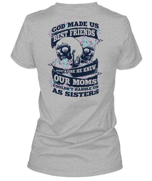 God Made Us Best Friends T Shirt, I Love Sister T Shirt