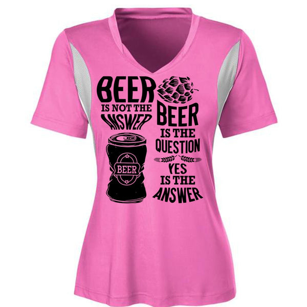 Beer Is Not The Answer T Shirt, I Love Beer T Shirt, Awesome T-Shirts