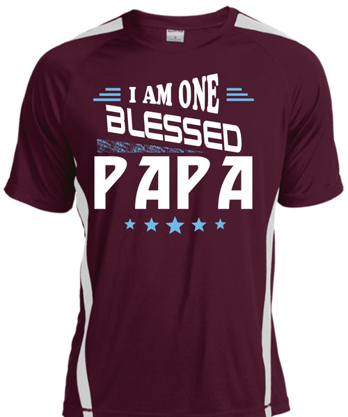 I Am One Blessed Papa T Shirt, Father's Day T Shirt, Being A Papa T Shirt