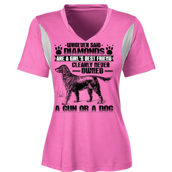 Never Owned A Gun Or A Dog T Shirt, I Love My Dog T Shirt, Awesome T-Shirts