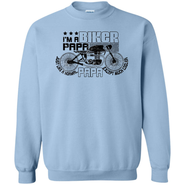 Gift For Grandpa T Shirt, I'm A Biker Papa Sweatshirt