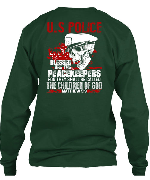US Police T Shirt, The Children Of God T Shirt