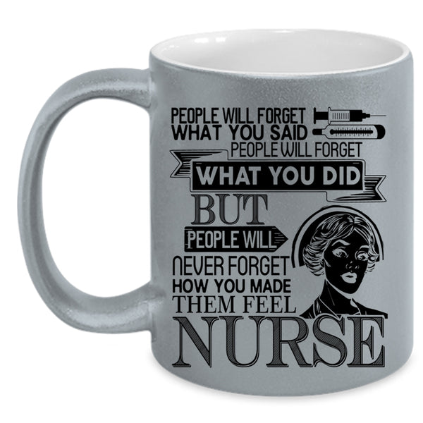 Cool Gift For Nurses Coffee Mug, Nurse Accent Mug