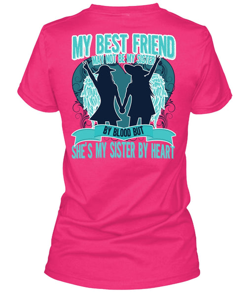 She's My Sister By Heart T Shirt, I Love Sister T Shirt