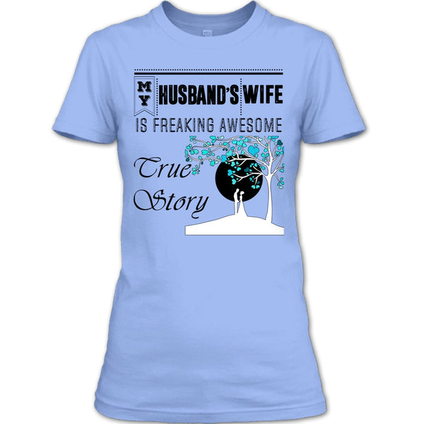 My Husband's Wife T Shirt, Coolest Wife T Shirt