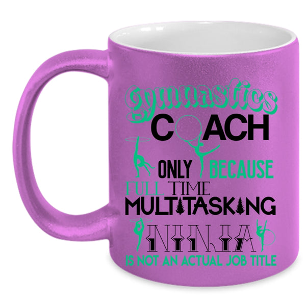 Cute Gift For Gymnastics Coach Coffee Mug, Gymnastics Coach Accent Mug