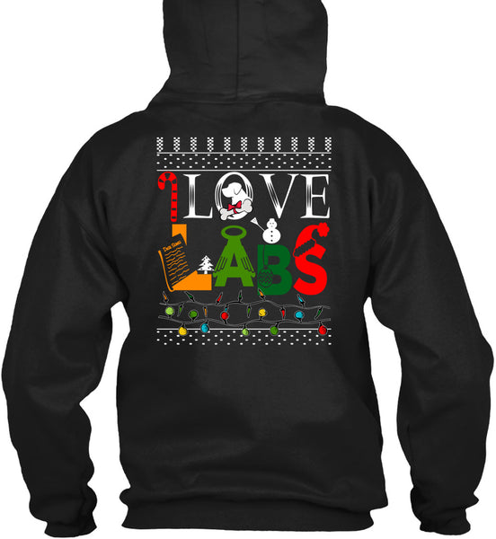 I Love Labs T Shirt, This Girl Loves Christmas T Shirt