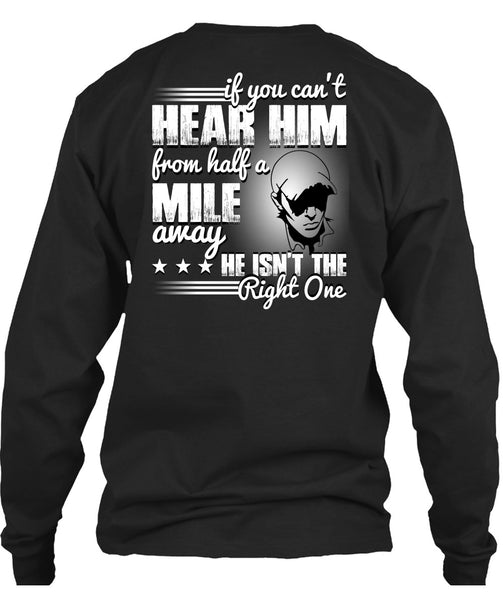 Half A Mile Away T Shirt, Being A Biker T Shirt