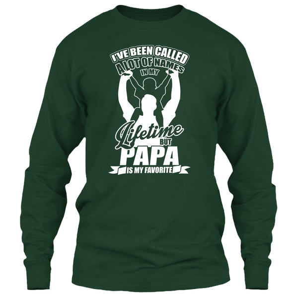 Papa Is My Favorite Name T Shirt, Happy Father's  Day T Shirt
