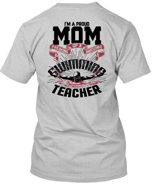 I'm A Proud Mom T Shirt, I Love Swimming T Shirt